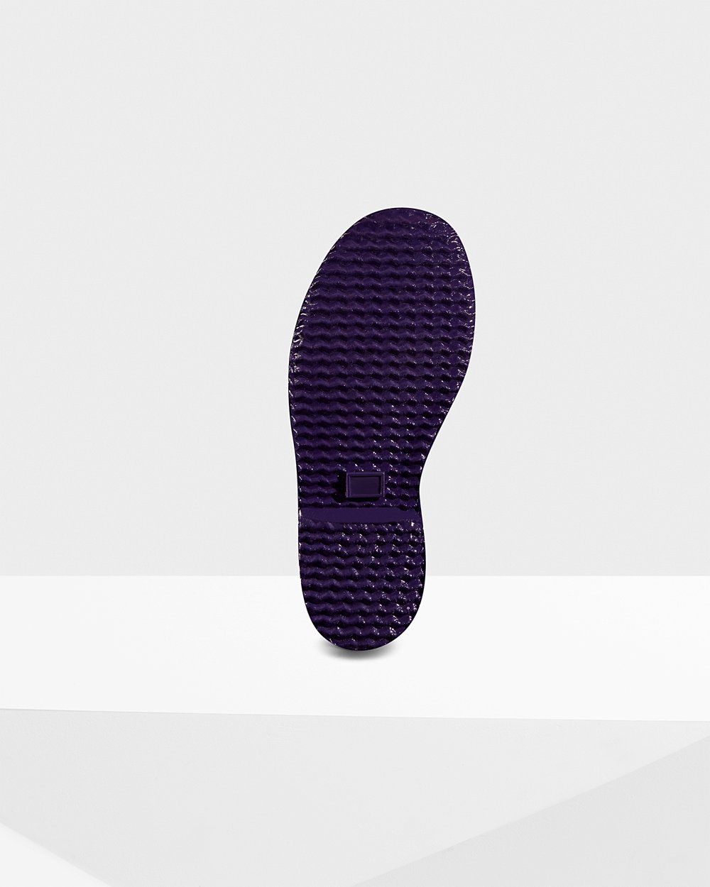 Gumowce Dziecięce - Hunter Original First Giant Glitter - Niebieskie Fioletowe - BFYK-85149